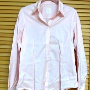 Pink shirt made by Brooks brothers